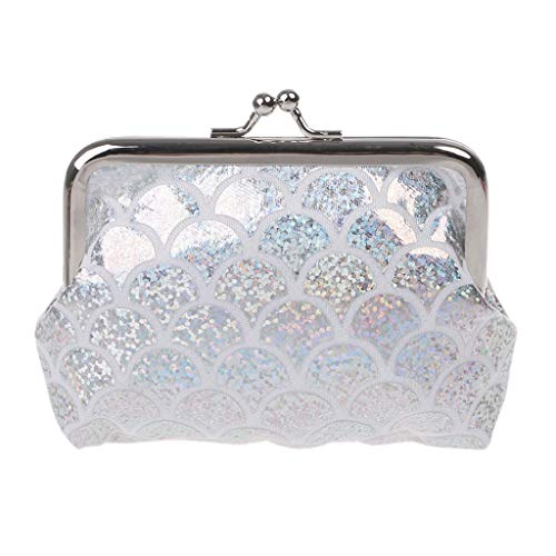 Preisvergleich Produktbild Weishazi Damen Pailletten Geldbörse Kartenhalter Hasp Münzen Handtasche Clutch Geldbeutel