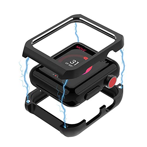 Preisvergleich Produktbild TianranRT Magnetisch Rahmen Uhr Etui Schutzhülle Cover Magnetischer Uhrgehäuse für Apple Watch Series 1 / 2 / 3 38 / 42mm