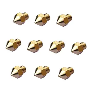Generic 10pcs - 3D Printer 0. 5mm Extruder Nozzle Print Head - MK8 Makerbot 1. 75mm