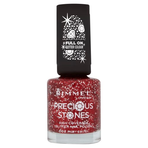 Rimmel Precious Stones Nail Polish, Ruby Crush