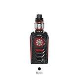 [AI-Technologie]SMOK I-PRIV 230W TC Mod Kit mit E Zigarette Zerstäuber TFV12 Prinz Tank(100% Original) Ohne Nikotin Ohne Tabak (Schwarz)