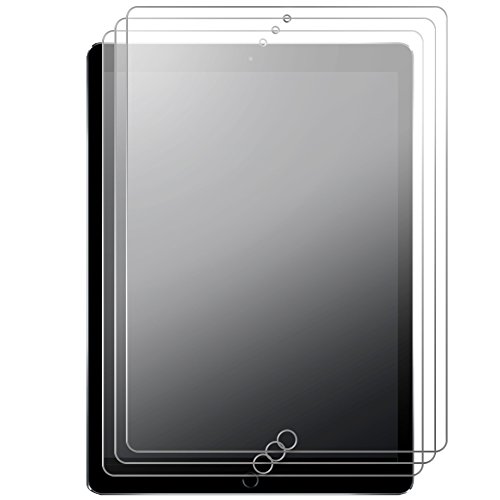 Neue iPad Pro 32,8 cm 2017 Displayschutzfolie, J & D [Blendfreie] [Anti-Fingerprint] Premium Folie matt Shield Displayschutzfolie für Neue iPad Pro 32,8 cm (Release in 2017) (3 Packungen)