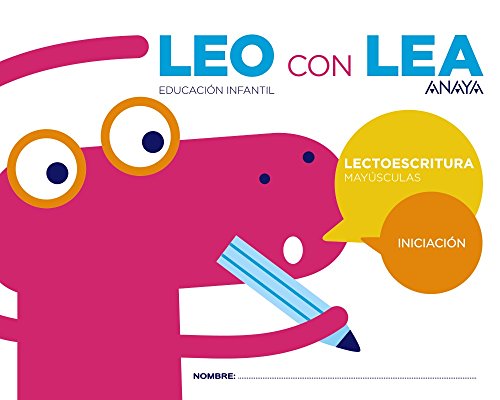 LEO CON LEA Iniciación Mayúsculas