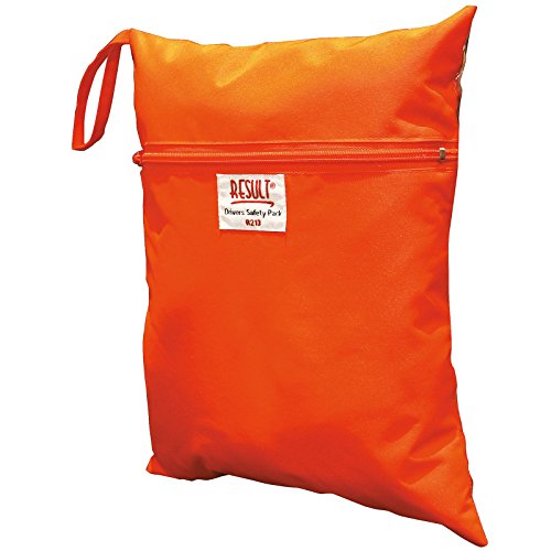 Unisex Result Safety Vest Storage Bag Fluorescent Orange One Size