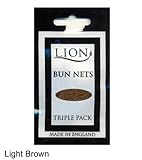 Fine Bunnets - Bun Nets for Ballet, Dance, Equine or Fashion (Light Brown)