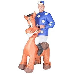 Hinchable Jockey Adulto Disfraz