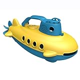 Green Toys Blue Handle Submarine Bath Toy ideal for Babies and Toddlers