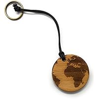 Kofferanhänger / Erde / Anhänger / Koffermarke mit individueller personalisierter Gravur in Kofferform