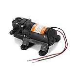 ONEVER Durable CC 12V PSI 3.5L / Min Pompe À Eau Agricole Électrique Noir Micro Haute Pression Membrane Pulvérisateur d'eau Lavage De Voiture 12 V-Noir