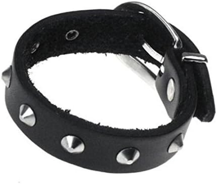 Rivets bracelet with rotating cone studs