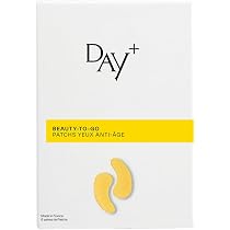 DAY+ Hydra-Collagen-Augenpatches – Mit Meereskollagen & Weißem Tee, 3 Paare, Für Frischen Blick