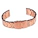 Produktbild Time4Deals® 18 20 22 24mm Edelstahl-Uhrenarmband-Bügel-Double Lock Flip-Armband (Rose Gold, 22MM)