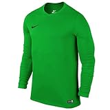 Lavable a maquina a 40° C Nike LS Park Vi JSY Camiseta de Manga Larga, Hombre, (Hyper Verde/Black), M