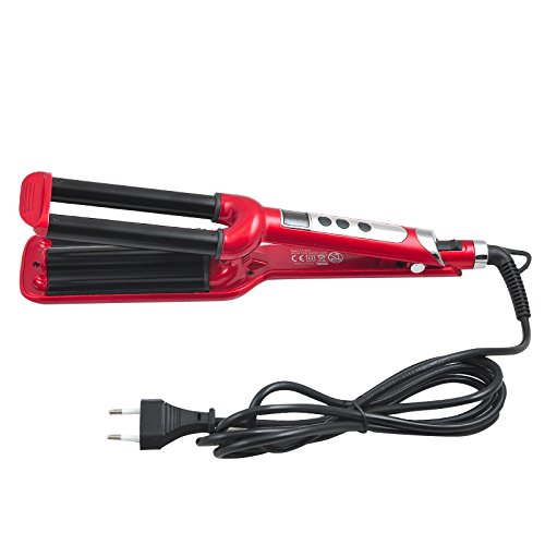 Denshine LCD Pro Electric Ceramic Styler Hair Waver Curler Roller
