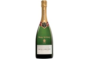SECRET BOTTLE SHOP Bollinger Special Cuvee Champagne 75cl - Happy Birthday Engraved