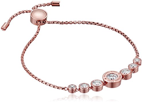 Michael Kors Logo Jet Set Crystal Slider Bangle Bracelet