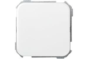 Simon 31800-30 placa de pared y cubierta de interruptor Blanco