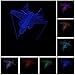 Produktbild Flugzeug 3D Nachtlichter Led Luftkrieg Flugzeug Kämpfer Tischlampe Multi Farben Militär Jet Flugzeug Visuelle Dekor Geschenke Für Armee Fans