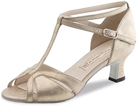 Werner Kern - Ladies Dance Shoes Dora 5,5 Leather Perl Nude (narrow) [UK 5,5]