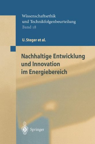 Preisvergleich Produktbild Nachhaltige Entwicklung und Innovation im Energiebereich (Ethics of Science and Technology Assessment, Band 18)