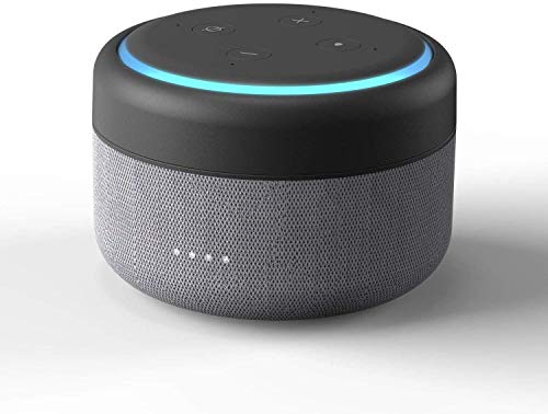 i-box Battery Base for Amazon Echo Dot 3rd Generation - Portable Wireless Charger for Echo Dot 3rd Gen - Echo Dot Not Included