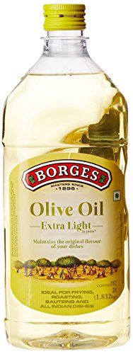 Borges Olive Oil Extra Light Flavour, 2L RS.1048 (55.00% Off) - Amazon