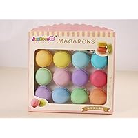 QQPOW Kristall schlamm Macarons Schleim Kit Kristall Schlamm Lehm Schlamm Lehm Kit Diy spiele für kinder handgemachte Spielzeug 12 stücke