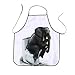 Produktbild BESTONZON Waterproof Chefs Schürze Printed Cooking Schürzen Denken Elefant Muster für Frauen