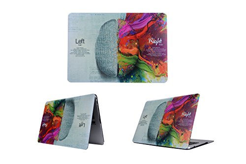 MacBook Pro 15 Retina H  lle  L2W MacBook Pro 15 4 Zoll Retina links und rechts Gehirn sch  tzend Voll Cover Vinyl Kunst Haut Aufkleber Aufkleber Hard