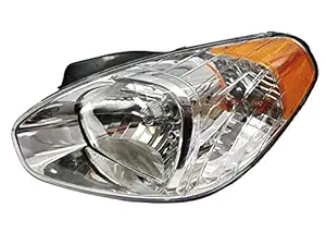 AutoPop Depon Headlight Lamp Unit for Hyundai Verna Left Side (Co-Driver Side)