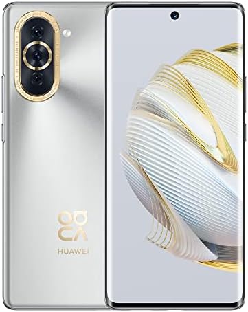 HUAWEI Nova 10 Starry Silver. 6.67 ". OLED. 1080 x 2400. Internal RAM 8 GB. 128 GB. Dual SIM. Main camera 50+8+2 MP. EMUI. 12. 4000 mAh