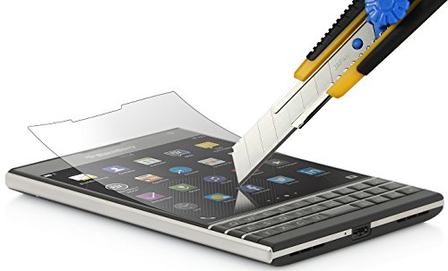 StilGut Displayschutzfolie Panzerglas für BlackBerry Passport (2er-Pack) - 2