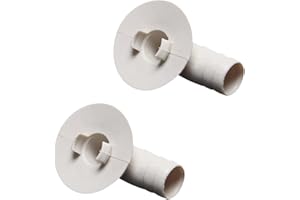 Hyclam 2 Pezzi Universale Scarico del Condizionatore D unità Esterna Beccuccio Connettore per Ugello Scarico Facile da Installare Durevole Ugello Scarico del Condizionatore D Parti