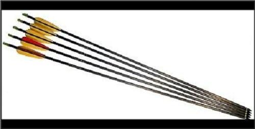 30" CARBON ARROWS 10PK (BLACK)