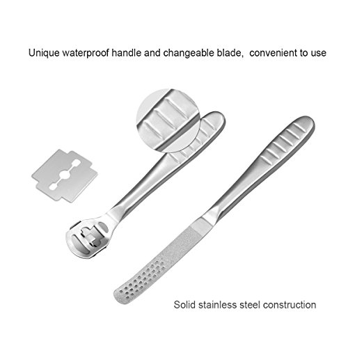 Hornhauthobel,Breett Hornhautfeile Harte Haut Entferner Mit Klinge Fußpflege Werkzeug - 5