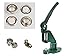 Produktbild IstaTools Set Ösenpresse + Ösenwerkzeug + Lochwerkzeug + 100 Ösen (10mm, Silber)