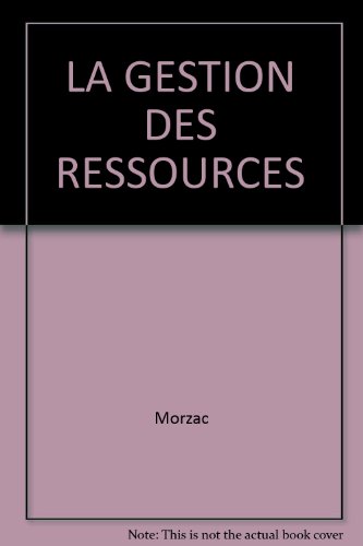 couverture de : Gestion des ressources (la)