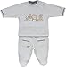 Schnizler Unisex Baby Nickianzug Strampelhose Sarafi Friends  Leisure Suit -  Beige - 56 cm