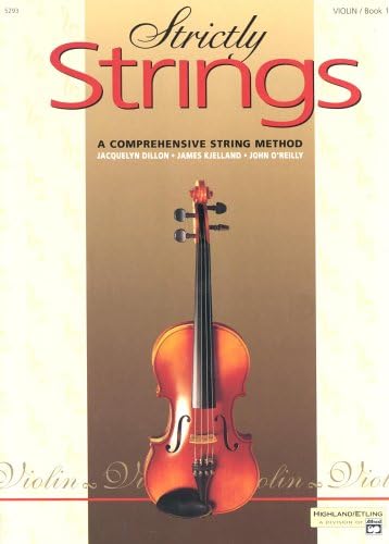 Strictly Strings: Violin Book 1