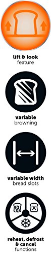Breville VTT676X Hochglanz 2 Scheiben Toaster - 4