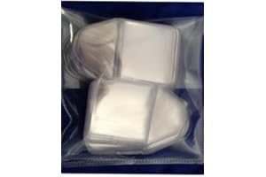 ROBIN HOOD DIRECT 2" x 2" Clear Plastic Coin Envelopes (Pack of 200)