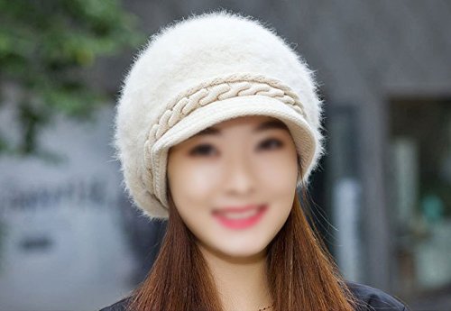 Leisial-Femme-Mode-Chapeau-dautomne-et-dhiver-Bonnet-en-Tricot-Chaud-Brets-pour-La-Neige-Voyage