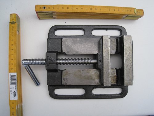 Preisvergleich Produktbild Silverline Maschinenschraubstock schwarz, silber