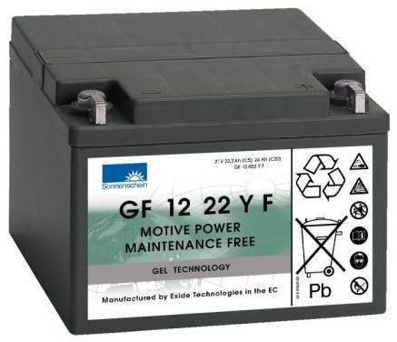 Preisvergleich Produktbild GF12022Y Sonnenschein Batterie (GF12022YF / GF 12 22 Y)