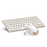 WIRELESS TASTATUR UND MAUS 2 IN 1: Tastatur und Maus sind durch einen USB Empfänger mit Gerät zu koppeln. Eine gute Auswähl für lange Arbeit mit Computer.