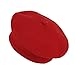 La Vogue Kids Baby Toddler Girls Solid Color Classic Beret Hat Cap Red