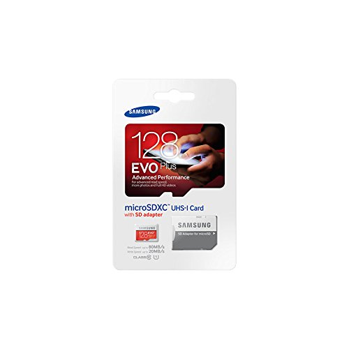 Samsung Speicherkarte MicroSDXC 128GB EVO Plus UHS-I Grade 1 Class 10, für Smartphones und Tablets, mit SD Adapter - 6