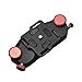 Produktbild FlYHIGH Kamera Taille Spinne Gürtel Button Mount Clip 1/4"Schraube Schnellverschluss Schnalle Dull Metal für DSLR Digital SLR Kamera GoPro