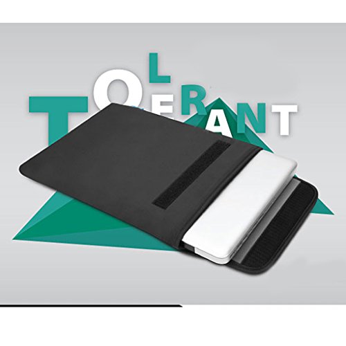 Tragbar Laptop Hülle Notebook Tasche Case für Macbook Mac Luft / Pro / Retina – Schwarz , Für 17 Zoll - 2