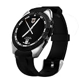 hongyantech pulsera inteligente Fitness pulsera pantalla táctil impermeable Smartwatch/podómetro/Sleep vigilancia/mando a distancia cámara/Reloj inteligente para Android IOS Smartphones (gris)